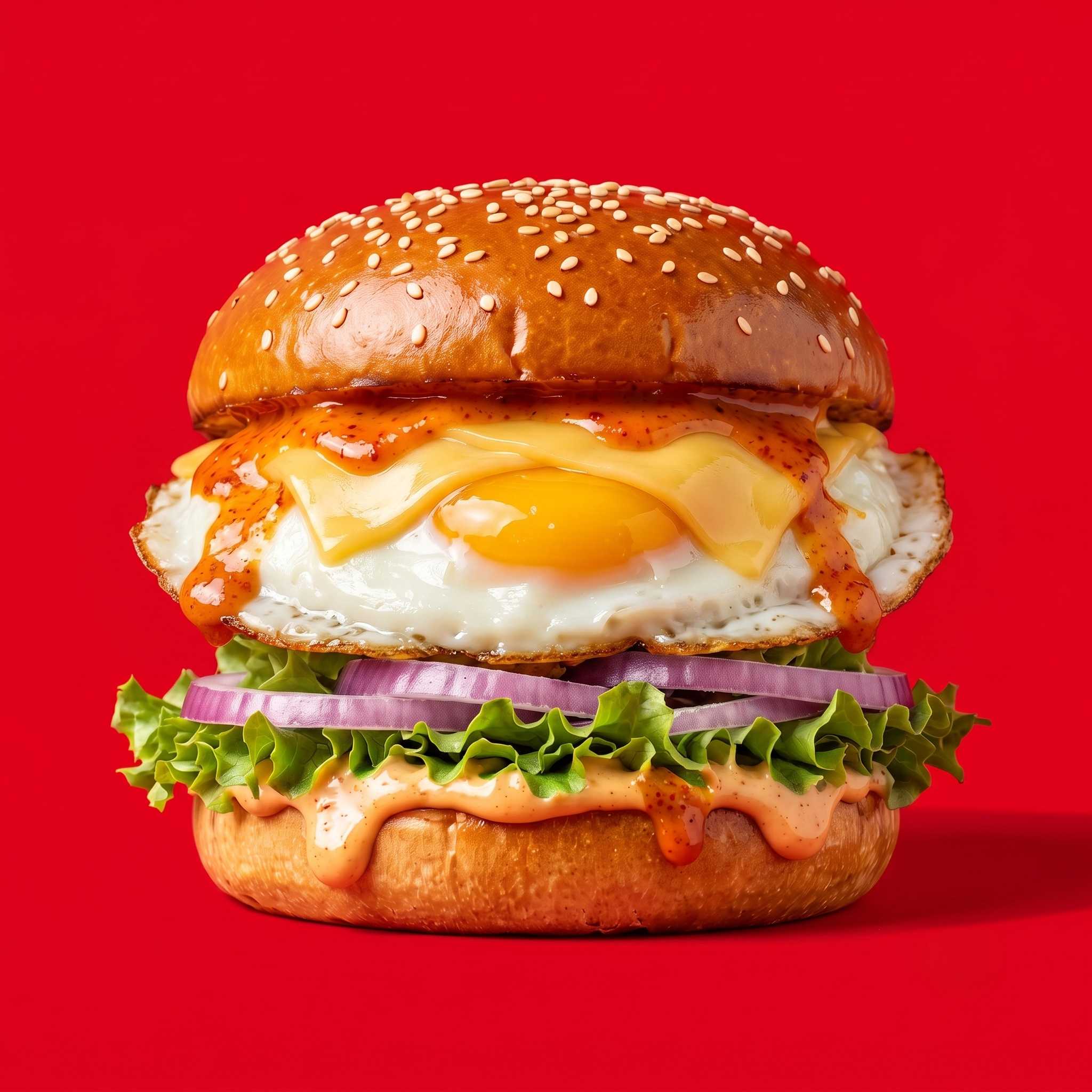 Egg Cheese Burger